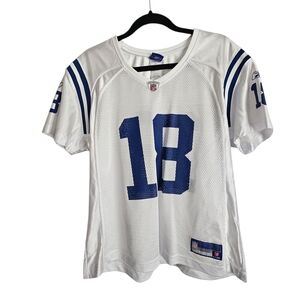 Reebok White and Blue Jersey